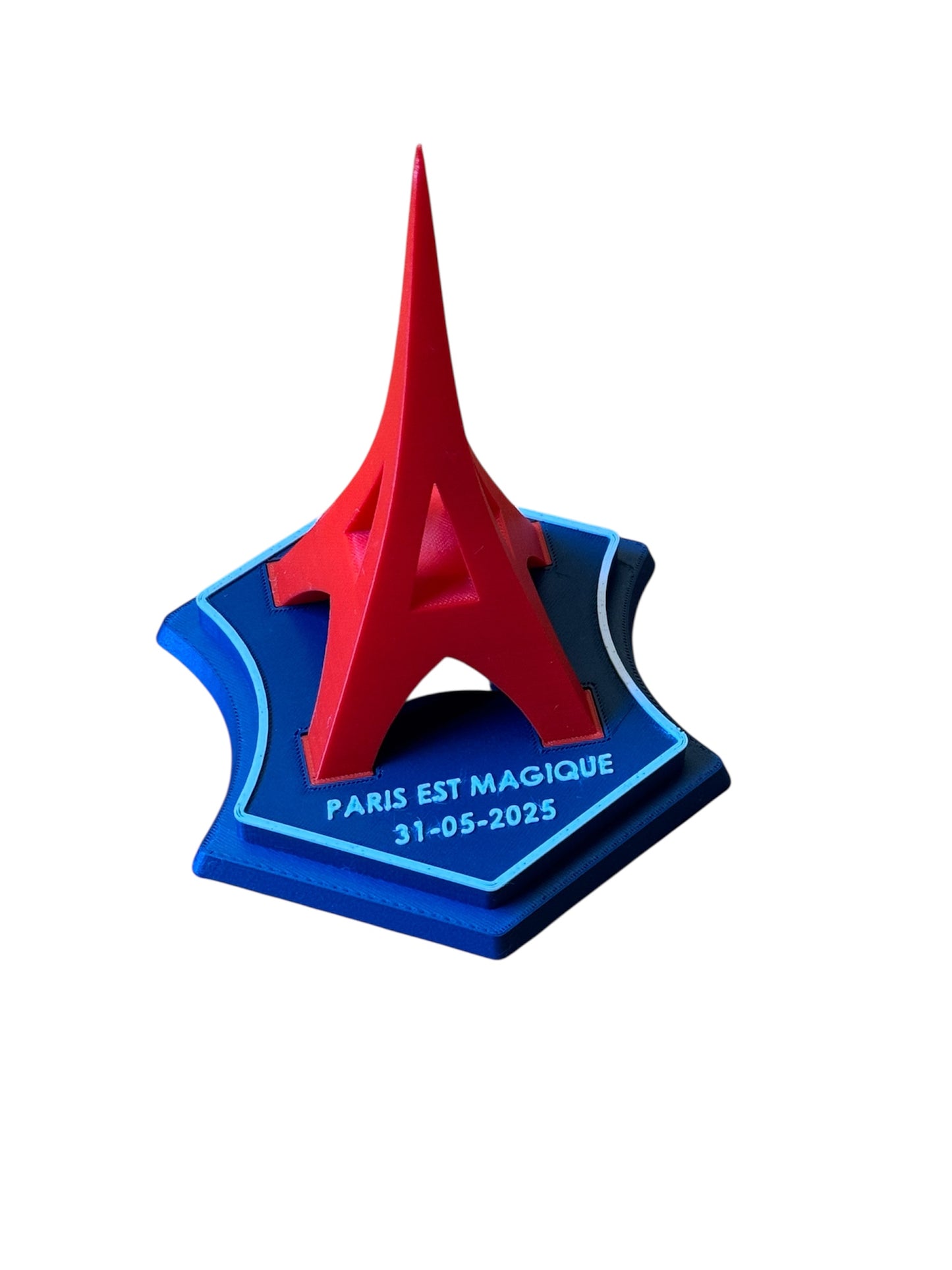 Tour Eiffel avec socle personnalisé - Impression 3D
